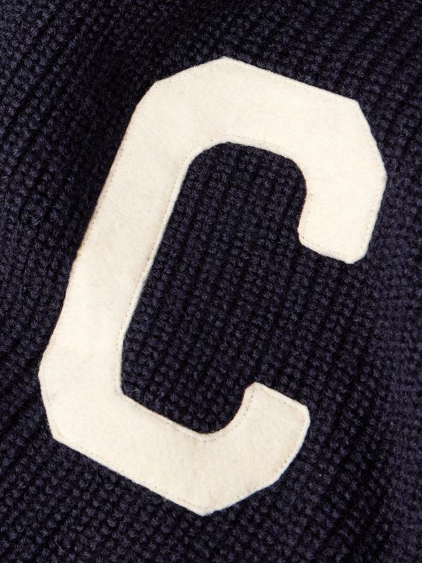 Logo-Appliquéd Wool Zip-Up Hoodie - E1