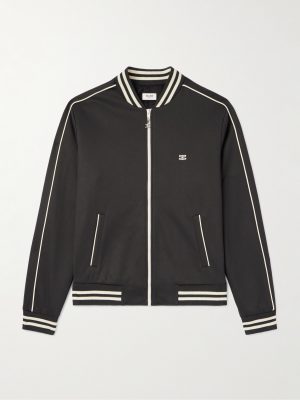 Triomphe Teddy Slim-Fit Logo-Embroidered Tech-Jersey Track Jacket