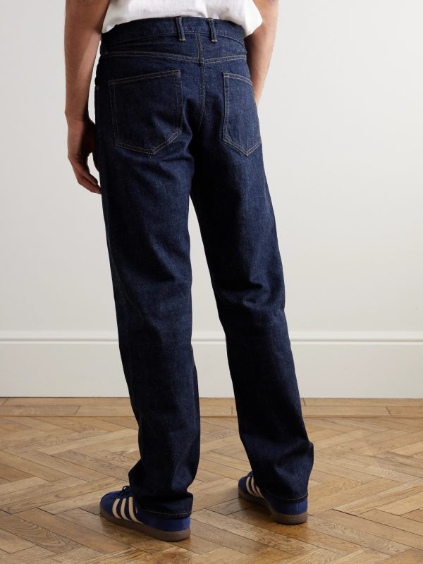 Straight-Leg Selvedge Jeans - BK Straight-Leg Selvedge Jeans - BK