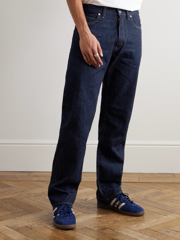 Straight-Leg Selvedge Jeans - FR Straight-Leg Selvedge Jeans - FR