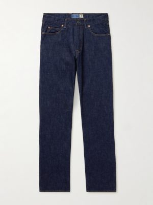 Straight-Leg Selvedge Jeans