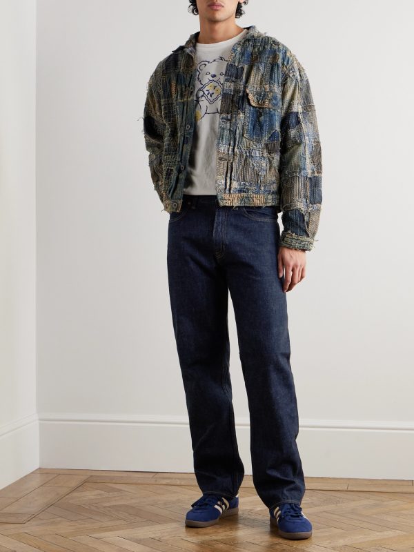 Straight-Leg Selvedge Jeans - OU Straight-Leg Selvedge Jeans - OU