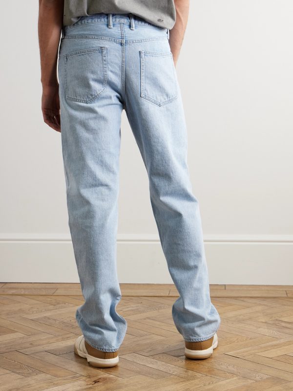 Straight-Leg Selvedge Jeans - BK