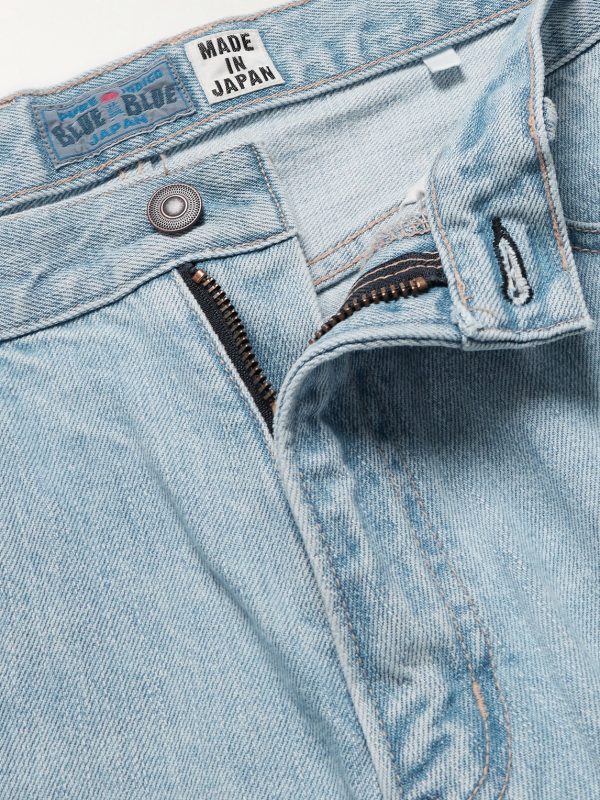 Straight-Leg Selvedge Jeans - E1