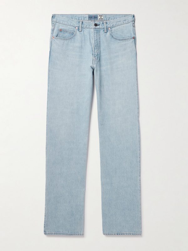 Straight-Leg Selvedge Jeans