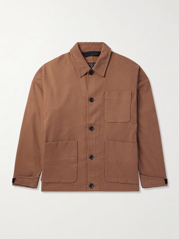 Mercer Textured Cotton-Blend Jacket Mercer Textured Cotton-Blend Jacket