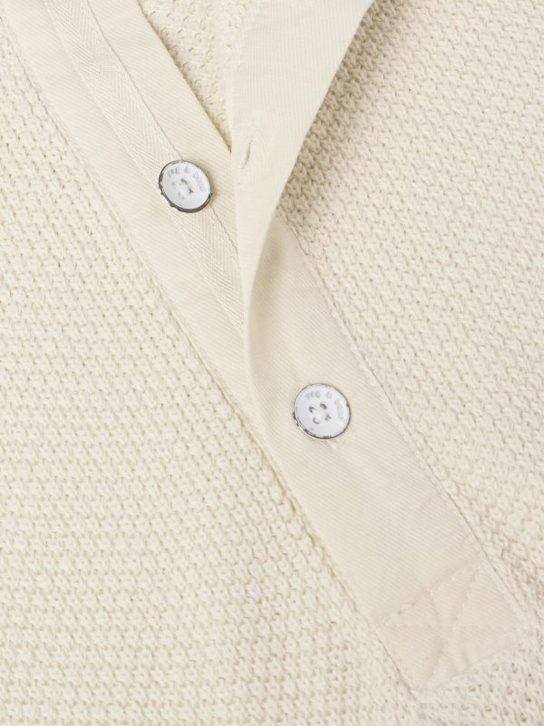 Dexter Honeycomb-Knit Organic Cotton Henley T-Shirt - CU Dexter Honeycomb-Knit Organic Cotton Henley T-Shirt - CU