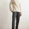 Dexter Honeycomb-Knit Organic Cotton Henley T-Shirt - OU Dexter Honeycomb-Knit Organic Cotton Henley T-Shirt - OU