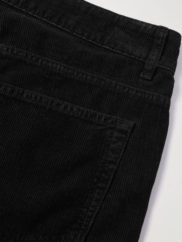 James Straight-Leg Garment-Dyed Cotton-Corduroy Trousers - CU James Straight-Leg Garment-Dyed Cotton-Corduroy Trousers - CU