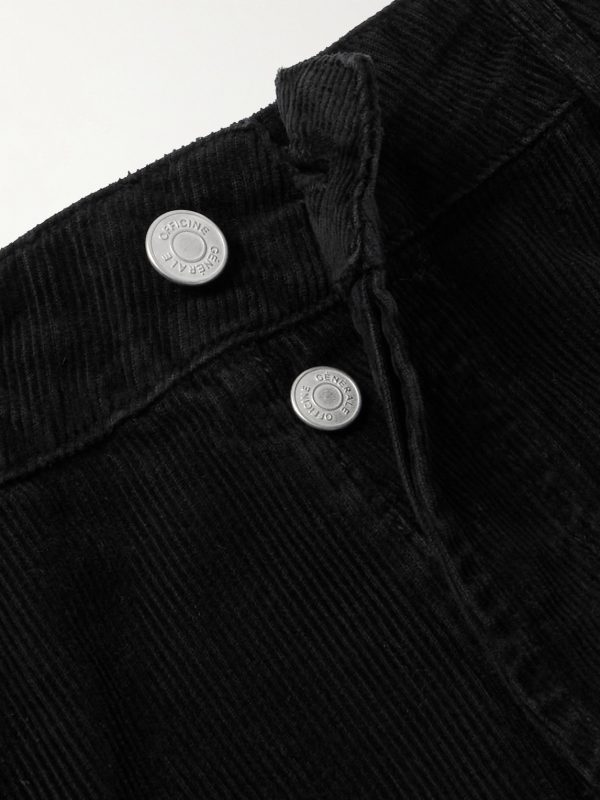 James Straight-Leg Garment-Dyed Cotton-Corduroy Trousers - E1 James Straight-Leg Garment-Dyed Cotton-Corduroy Trousers - E1