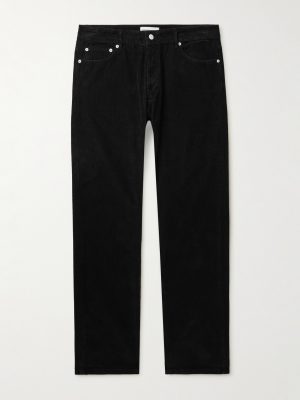 James Straight-Leg Garment-Dyed Cotton-Corduroy Trousers