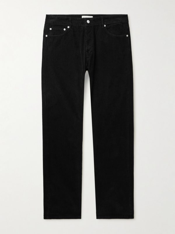 James Straight-Leg Garment-Dyed Cotton-Corduroy Trousers James Straight-Leg Garment-Dyed Cotton-Corduroy Trousers