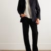 James Straight-Leg Garment-Dyed Cotton-Corduroy Trousers - OU James Straight-Leg Garment-Dyed Cotton-Corduroy Trousers - OU