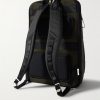 Bump L Canvas and Leather-Trimmed CORDURA® Nylon Backpack - BK Bump L Canvas and Leather-Trimmed CORDURA® Nylon Backpack - BK