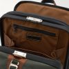 Bump L Canvas and Leather-Trimmed CORDURA® Nylon Backpack - E1 Bump L Canvas and Leather-Trimmed CORDURA® Nylon Backpack - E1