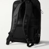 Bump L Canvas and Leather-Trimmed CORDURA® Nylon Backpack - BK Bump L Canvas and Leather-Trimmed CORDURA® Nylon Backpack - BK
