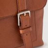 Chiltern Full-Grain Oak Legacy NVT Leather Messenger Bag - CU Chiltern Full-Grain Oak Legacy NVT Leather Messenger Bag - CU
