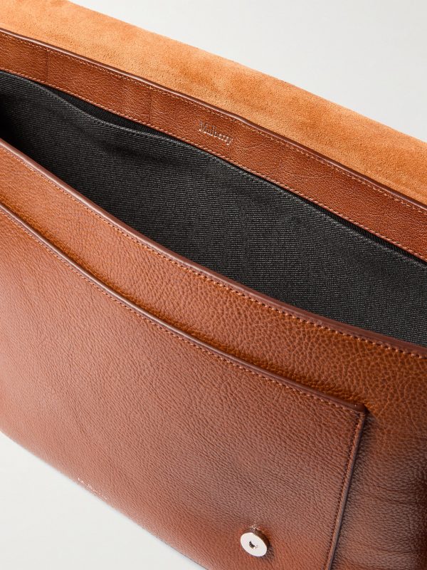Chiltern Full-Grain Oak Legacy NVT Leather Messenger Bag - E1 Chiltern Full-Grain Oak Legacy NVT Leather Messenger Bag - E1