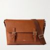 Chiltern Full-Grain Oak Legacy NVT Leather Messenger Bag Chiltern Full-Grain Oak Legacy NVT Leather Messenger Bag