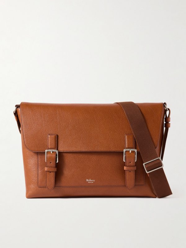 Chiltern Full-Grain Oak Legacy NVT Leather Messenger Bag Chiltern Full-Grain Oak Legacy NVT Leather Messenger Bag