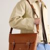 Chiltern Full-Grain Oak Legacy NVT Leather Messenger Bag - OU Chiltern Full-Grain Oak Legacy NVT Leather Messenger Bag - OU