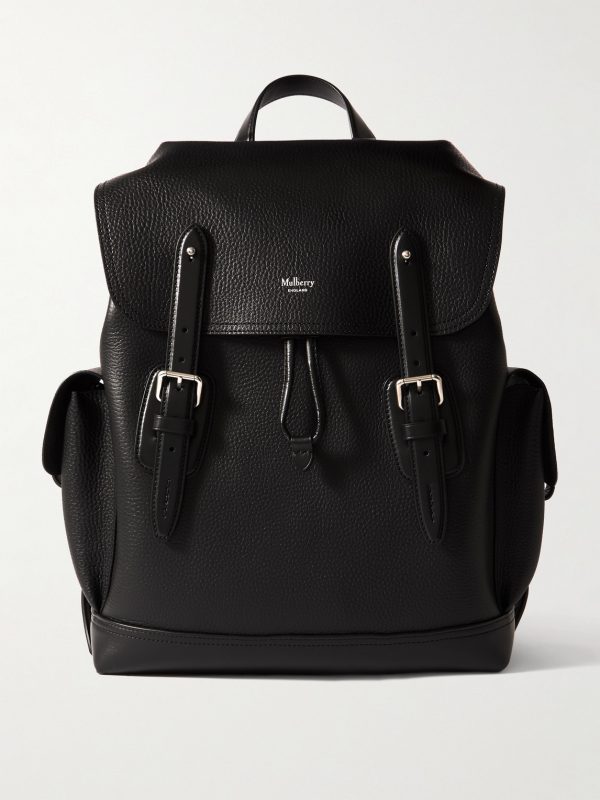 Heritage Pebble-Grain Leather Backpack Heritage Pebble-Grain Leather Backpack