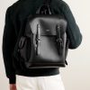 Heritage Pebble-Grain Leather Backpack - OU Heritage Pebble-Grain Leather Backpack - OU