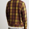Ian Checked Cashmere Bomber Jacket - BK Ian Checked Cashmere Bomber Jacket - BK