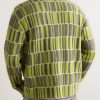 Intarsia-Knit Cashmere Cardigan - BK Intarsia-Knit Cashmere Cardigan - BK