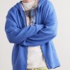 Nimbus Cashmere and Cotton-Blend Zip-Up Hoodie - FR Nimbus Cashmere and Cotton-Blend Zip-Up Hoodie - FR