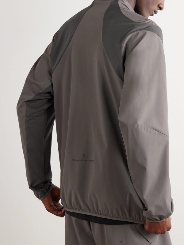 + POST ARCHIVE FACTION Printed Recycled-Shell Jacket - BK + POST ARCHIVE FACTION Printed Recycled-Shell Jacket - BK
