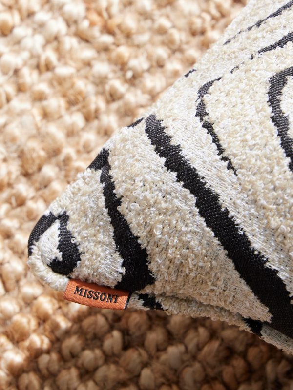 Savana Striped Terry-Jacquard Cushion - CU Savana Striped Terry-Jacquard Cushion - CU