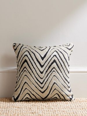 Savana Striped Terry-Jacquard Cushion Savana Striped Terry-Jacquard Cushion