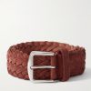 4cm Woven Suede Belt 4cm Woven Suede Belt