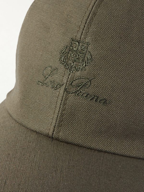 Logo-Embroidered Cotton and Linen-Blend Baseball Cap - CU Logo-Embroidered Cotton and Linen-Blend Baseball Cap - CU
