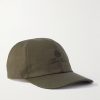 Logo-Embroidered Cotton and Linen-Blend Baseball Cap Logo-Embroidered Cotton and Linen-Blend Baseball Cap
