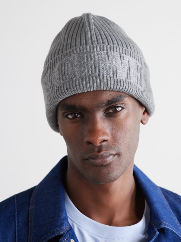 Logo-Embroidered Ribbed Wool Beanie - OU Logo-Embroidered Ribbed Wool Beanie - OU