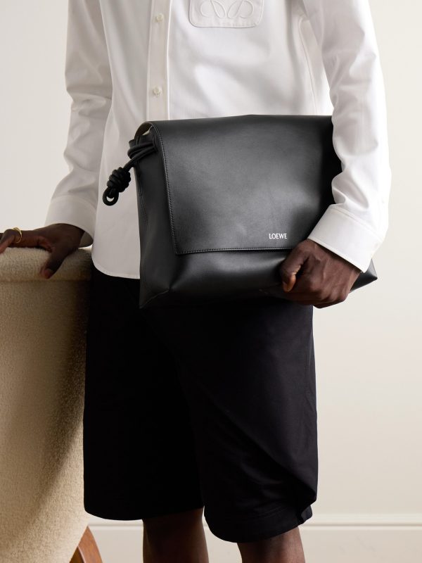 Flamenco Leather Messenger Bag - OU