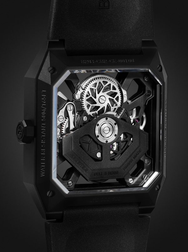 BR 03 Cyber Limited Edition Automatic 42mm Ceramic and Rubber Watch, Ref. No. BR03-CYBER-CE - BK BR 03 Cyber Limited Edition Automatic 42mm Ceramic and Rubber Watch, Ref. No. BR03-CYBER-CE - BK