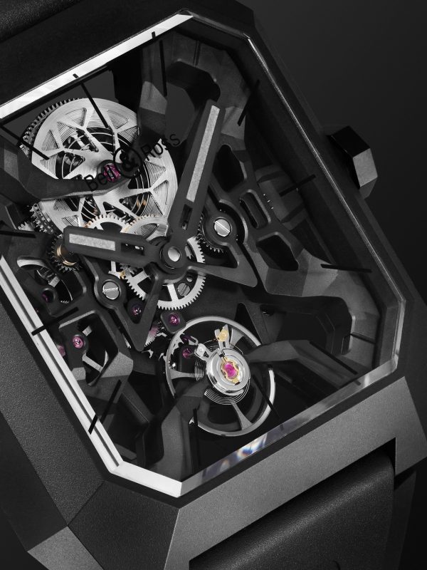 BR 03 Cyber Limited Edition Automatic 42mm Ceramic and Rubber Watch, Ref. No. BR03-CYBER-CE - CU BR 03 Cyber Limited Edition Automatic 42mm Ceramic and Rubber Watch, Ref. No. BR03-CYBER-CE - CU