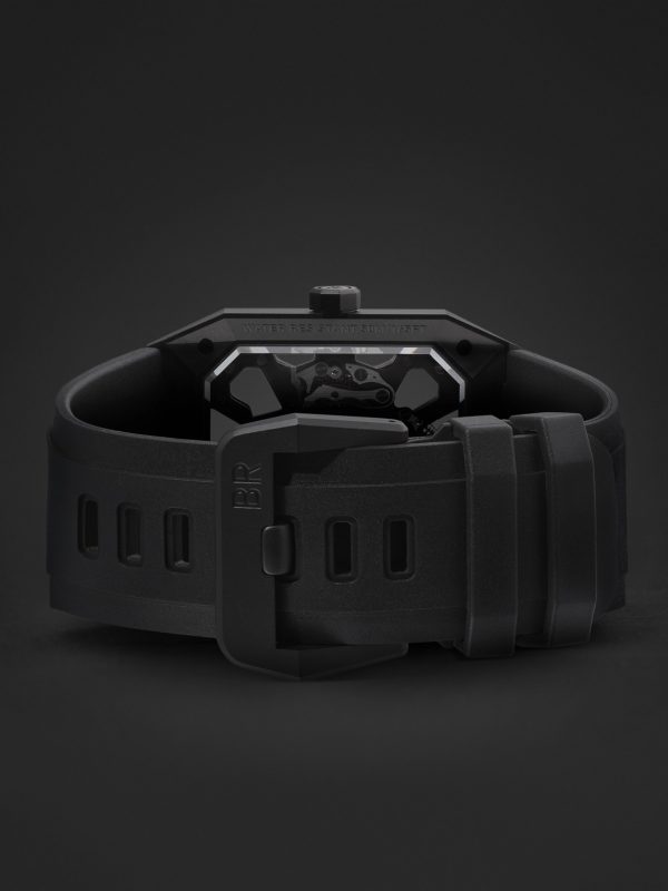 BR 03 Cyber Limited Edition Automatic 42mm Ceramic and Rubber Watch, Ref. No. BR03-CYBER-CE - E2 BR 03 Cyber Limited Edition Automatic 42mm Ceramic and Rubber Watch, Ref. No. BR03-CYBER-CE - E2