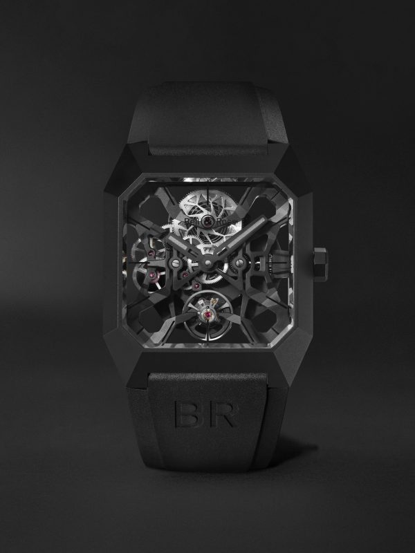 BR 03 Cyber Limited Edition Automatic 42mm Ceramic and Rubber Watch, Ref. No. BR03-CYBER-CE BR 03 Cyber Limited Edition Automatic 42mm Ceramic and Rubber Watch, Ref. No. BR03-CYBER-CE