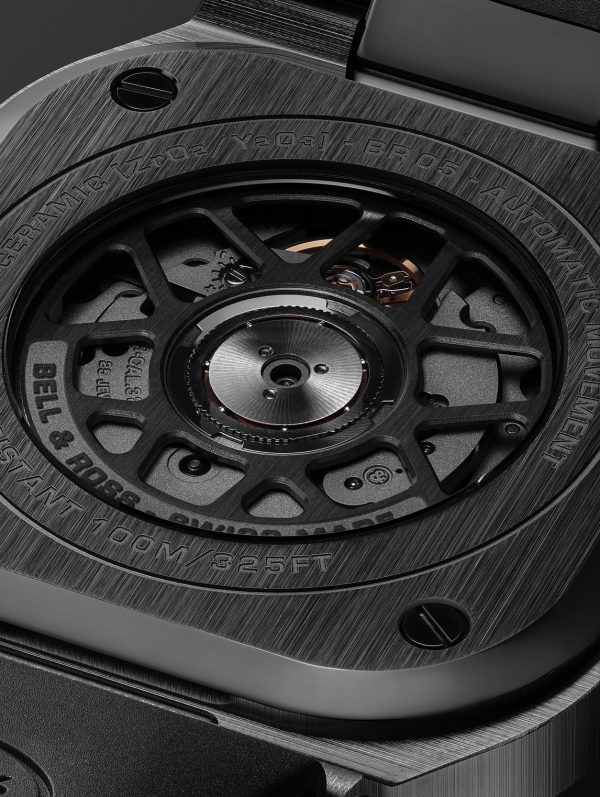 BR 05 Automatic 40mm Stainless Steel and Rubber Watch, Ref. No. BR05A-BL-CE/SRB - E1 BR 05 Automatic 40mm Stainless Steel and Rubber Watch, Ref. No. BR05A-BL-CE/SRB - E1