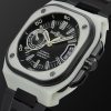 BR-X5 Limited Edition Automatic 41mm Titanium, Fibreglass and Rubber Watch, Ref. No. RX5R-LUM_TC/SRB - FR BR-X5 Limited Edition Automatic 41mm Titanium, Fibreglass and Rubber Watch, Ref. No. RX5R-LUM_TC/SRB - FR