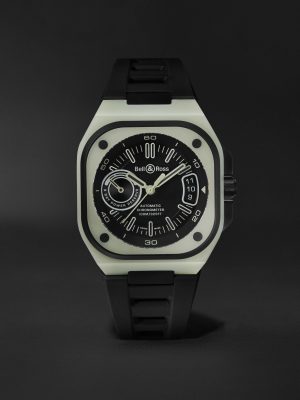 BR-X5 Limited Edition Automatic 41mm Titanium, Fibreglass and Rubber Watch, Ref. No. RX5R-LUM_TC/SRB