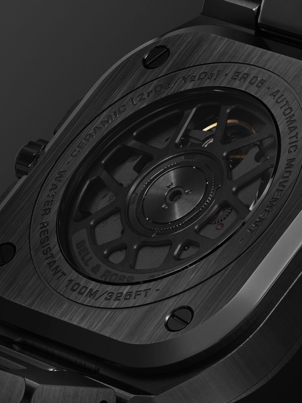 BR 05 Automatic 41mm Ceramic and PVD Watch, Ref. No. BR05A-BL-CE/SCE - E1 BR 05 Automatic 41mm Ceramic and PVD Watch, Ref. No. BR05A-BL-CE/SCE - E1