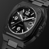 BR 05 Automatic 41mm Ceramic and PVD Watch, Ref. No. BR05A-BL-CE/SCE - FR BR 05 Automatic 41mm Ceramic and PVD Watch, Ref. No. BR05A-BL-CE/SCE - FR