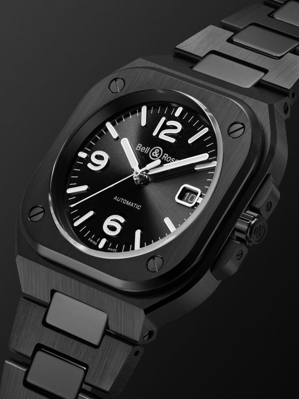 BR 05 Automatic 41mm Ceramic and PVD Watch, Ref. No. BR05A-BL-CE/SCE - FR BR 05 Automatic 41mm Ceramic and PVD Watch, Ref. No. BR05A-BL-CE/SCE - FR