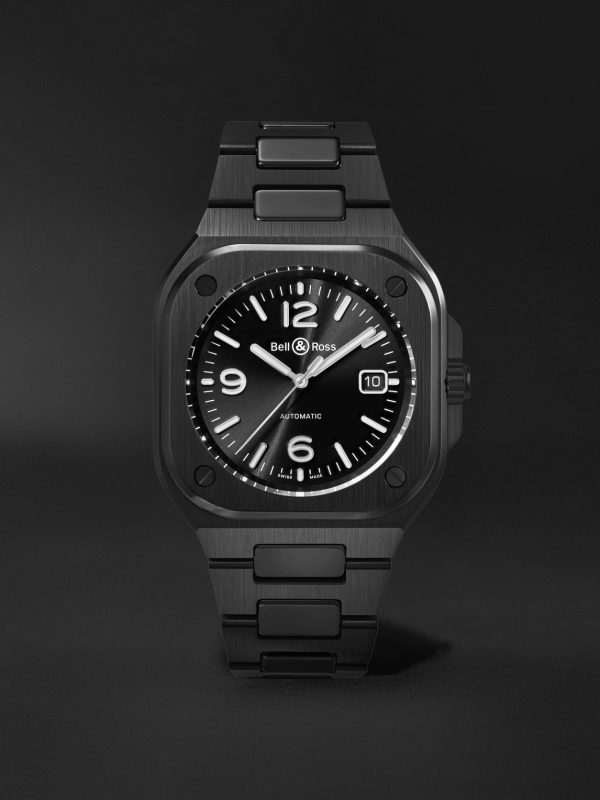 BR 05 Automatic 41mm Ceramic and PVD Watch, Ref. No. BR05A-BL-CE/SCE BR 05 Automatic 41mm Ceramic and PVD Watch, Ref. No. BR05A-BL-CE/SCE