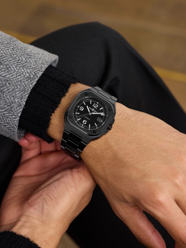 BR 05 Automatic 41mm Ceramic and PVD Watch, Ref. No. BR05A-BL-CE/SCE - OU BR 05 Automatic 41mm Ceramic and PVD Watch, Ref. No. BR05A-BL-CE/SCE - OU